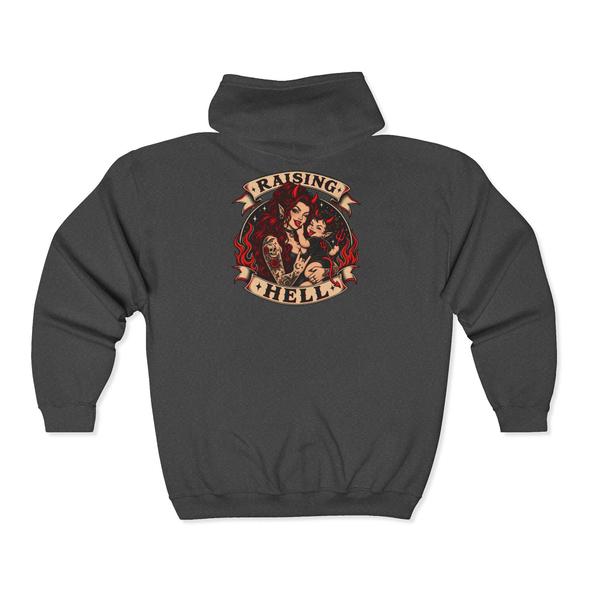 Raising Hell Zip Hoodie