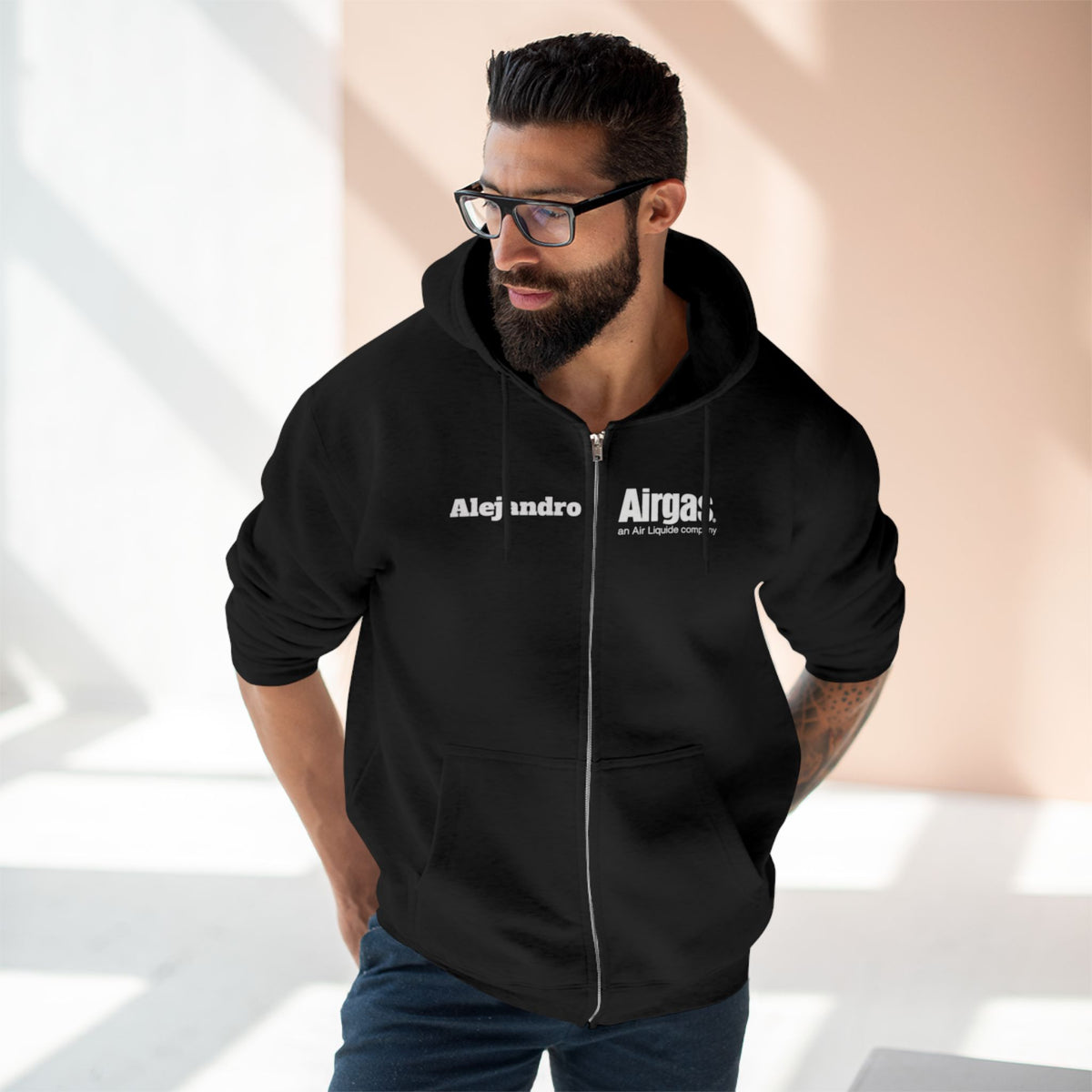 The Rock  Zip Hoodie