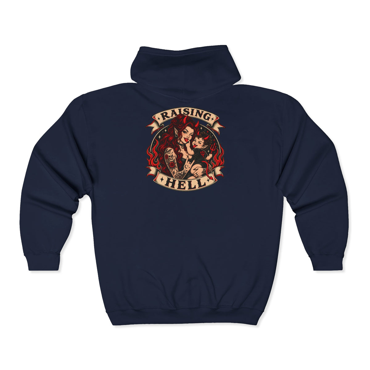 Raising Hell Zip Hoodie